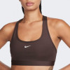 Nike Коричневий жіночий топ  W NK SWSH LGT SPT BRA DX6817-237 - зображення 4