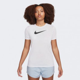 Nike Біла жіноча футболка  W NK DF TEE RLGND HBR FQ4975-100