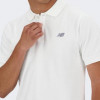 New Balance Біле чоловіче поло  Polo shirt NB Classic nblMT41503WT - зображення 4