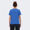 New Balance Синя жіноча футболка  Tee NB Stacked Logo nblWT41502BEU - зображення 3