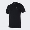 New Balance Чорне чоловіче поло  Polo shirt NB Classic nblMT41503BK - зображення 7