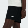 New Balance Чорні чоловічі шорти  Short NB Small Logo nblMS41515BK - зображення 4