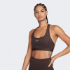 Nike Коричневий жіночий топ  W NK SWSH LGT SPT BRA DX6817-237 - зображення 1