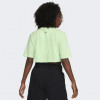 Nike Зелена жіноча футболка  W NSW CROP TEE GLS FZ4635-376 - зображення 2