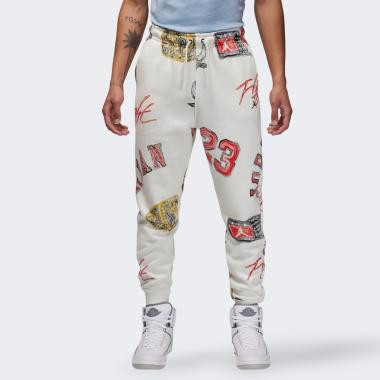 Nike Молочні чоловічі спортивнi штани  M J ESS AOP FLC PANT FN4547-133 - зображення 1