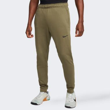 Nike Оливкові чоловічі спортивнi штани  M NK DF PNT TAPER FL CZ6379-222 - зображення 1
