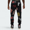 Jordan Чорні чоловічі спортивнi штани  M J ESS AOP FLC PANT FN4547-010 - зображення 2
