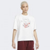 Nike Біла жіноча футболка  W NSW TEE OC 1 BOXY VDAY FQ8870-100 - зображення 1