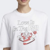 Nike Біла жіноча футболка  W NSW TEE OC 1 BOXY VDAY FQ8870-100 - зображення 5