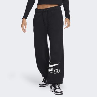 Nike Чорні жіночі спортивнi штани  W NSW AIR MR FLC JOGGER FN1902-010 - зображення 1