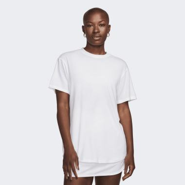 Nike Біла жіноча футболка  W NK ONE RELAXED DF SS TOP FN2814-100 - зображення 1