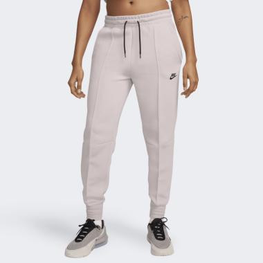 Nike Пудрові жіночі спортивнi штани  W NSW TCH FLC MR JGGR FB8330-019 - зображення 1