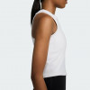 Nike Біла жіноча майка  W NK ONE FITTED DF CROP TANK FN2806-100 - зображення 5