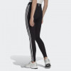 Adidas Чорні жіночі легінси  3 STRIPES TIGHT IB7383 - зображення 2