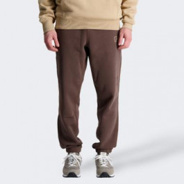 New Balance Коричневі чоловічі спортивнi штани  Essentials Brushed Back Pant nblMP33521DUO
