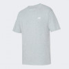 New Balance Сіра чоловіча футболка  Tee NB Small Logo nblMT41509AG - зображення 5