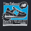 New Balance Чорна чоловіча футболка  Tee NB Advert GP. nblMT41593BK - зображення 3