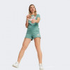 PUMA Бірюзові жіночі шорти  ESS+ FLOWER POWER 4" Shorts TR 673693/84 - зображення 3