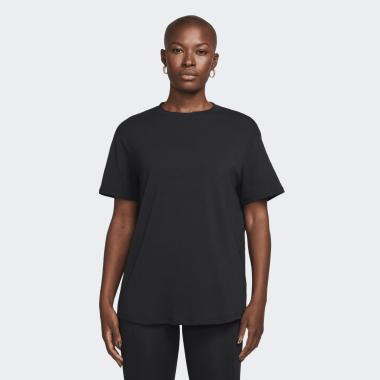 Nike Чорна жіноча футболка  W NK ONE RELAXED DF SS TOP FN2814-010 - зображення 1
