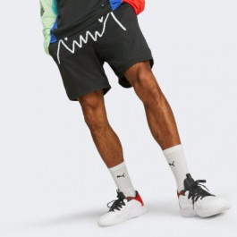   PUMA Чорні чоловічі шорти  Jaws Core Short 539573/01