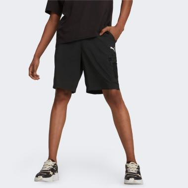 PUMA Чорні чоловічі шорти  OPEN ROAD Woven Shorts 9&apos;&apos; 673403/01 - зображення 1