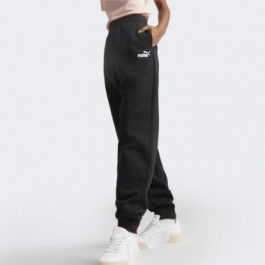   PUMA Чорні жіночі спортивнi штани  ESS+ Embroidery High-Waist Pants FL cl 670007/01