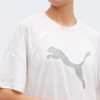 PUMA Біла жіноча футболка  EVOSTRIPE Graphic Tee 677876/02 - зображення 4