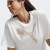 PUMA Біла жіноча футболка  HER Graphic Tee 679914/02 - зображення 4