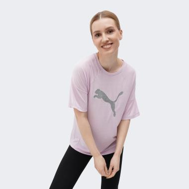 PUMA Бузкова жіноча футболка  EVOSTRIPE Graphic Tee 677876/60 - зображення 1