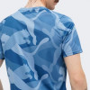 PUMA Блакитна чоловіча футболка  FIT Ultrabreathe AOP tee 524925/20 - зображення 5