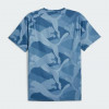PUMA Блакитна чоловіча футболка  FIT Ultrabreathe AOP tee 524925/20 - зображення 8