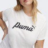 PUMA Біла жіноча футболка  ESS+ BLOSSOM Script Tee 679315/02 - зображення 4