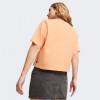 PUMA Персикова жіноча футболка  ESS Cropped Logo Tee 586866/46 - зображення 2