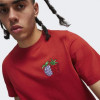 PUMA Червона чоловіча футболка  X ONE PIECE Graphic Tee 624665/24 - зображення 4