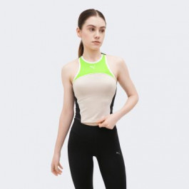   PUMA Бежева жіноча майка  FIT TRAIN STRONG FITTED TANK 525028/90