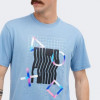 PUMA Блакитна чоловіча футболка  X PLAYSTATION Elevated Tee 624694/20 - зображення 4