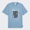 PUMA Блакитна чоловіча футболка  X PLAYSTATION Elevated Tee 624694/20 - зображення 7