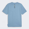 PUMA Блакитна чоловіча футболка  X PLAYSTATION Elevated Tee 624694/20 - зображення 8
