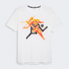 PUMA Біла чоловіча футболка  RUN FASTER ICONS GRAPHIC TEE 525000/02 - зображення 4