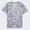 PUMA Сіра чоловіча футболка  FIT Ultrabreathe AOP tee 524925/42 - зображення 7