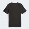 PUMA Чорна чоловіча футболка  MAPF1 ESS Logo Tee 621165/01 - зображення 7