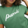 PUMA Зелена жіноча футболка  ESS+ BLOSSOM Script Tee 679315/86 - зображення 4