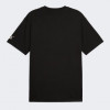 PUMA Чорна чоловіча футболка  TEAM FOR THE FANBASE Tee 627865/01 - зображення 5