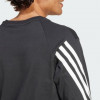 Adidas Чорна чоловіча футболка  M FI 3S LS IN3309 - зображення 4