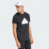 Adidas Чорна чоловіча футболка  M FI BOS T IR9170 - зображення 3