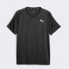 PUMA Чорна чоловіча футболка  Fit Taped Tee 524180/01 - зображення 6