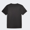PUMA Чорна чоловіча футболка  Fit Taped Tee 524180/01 - зображення 7