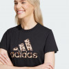 Adidas Чорна жіноча футболка  W ANIMAL GT IT1425 - зображення 4