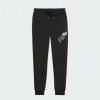 PUMA Чорні чоловічі спортивнi штани  POWER Graphic Sweatpants TR cl 678936/01 - зображення 7