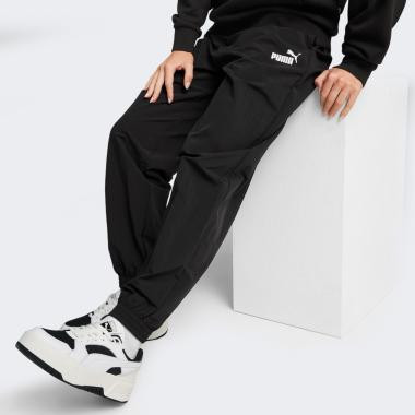 PUMA Чорні жіночі спортивнi штани  ESS+ Woven Pants 680406/01 - зображення 1